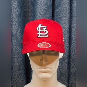 Saint Louis Cardinals Youth Hat Baseball Cap Velcro Adjustable Strap Red MLB NEW